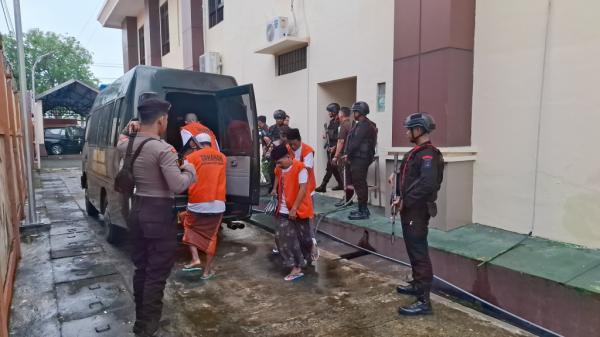 250 Personel Dikerahkan Amankan Sidang Vonis Kasus Penganiayaan Jimi Sugito Putra di PN Sampang