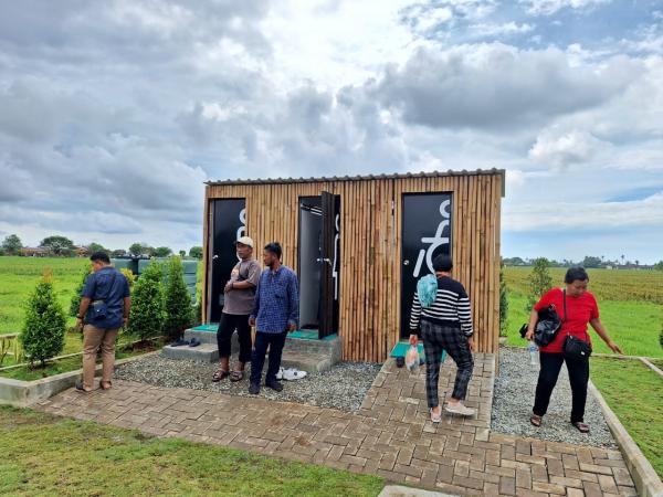 Pemkab Karawang Siapkan Toilet Bio Portable di Kawasan Candi Batujaya