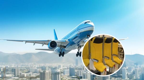 Begini Wujudnya, Naik Pesawat dengan Kursi Berdiri, Harga Tiket Bisa Murah
