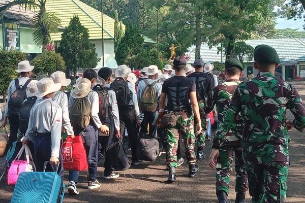 105 Pelajar SMP di Banjar Akan Jalani Pelatihan Disiplin di Kodim 0613 Ciamis