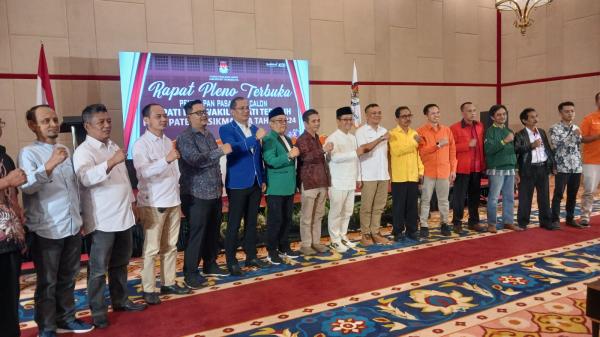 KPU Tetapkan Cecep-Asep Sebagai Bupati dan Wakil Bupati Tasikmalaya 2025-2030
