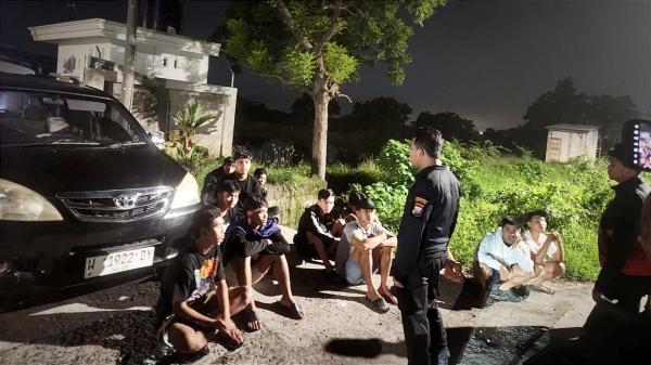 Aksi Balap Liar Resahkan Warga, Polres Gresik Amankan 12 Pemuda dan Kendaraan