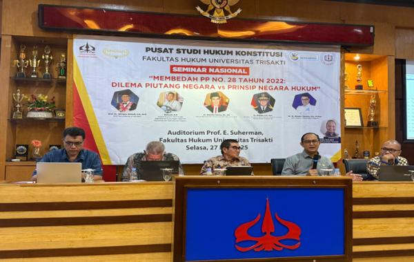 Penyelesaian Utang Negara Disoroti Pushati Trisakti