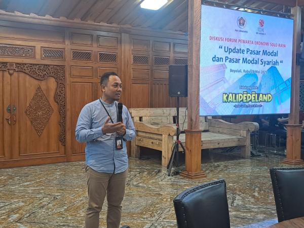 Bangun Kolaborasi Ekonomi dan Media, PWI Surakarta Gelar Workshop Pasar Modal di Kalipepe Land