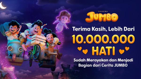 Film Animasi Jumbo Raih 10 Juta Penonton, Kian Dekat Lewati Perolehan Film KKN di Desa Penari