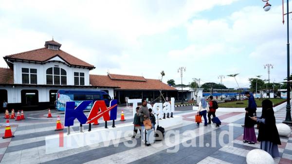 Libur Kenaikan Yesus Kristus, 3.474 Penumpang Datang di Stasiun Tegal