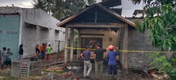Rumah Eks TNI Ludes Dilalap Api, Dugaan Korsleting Listrik