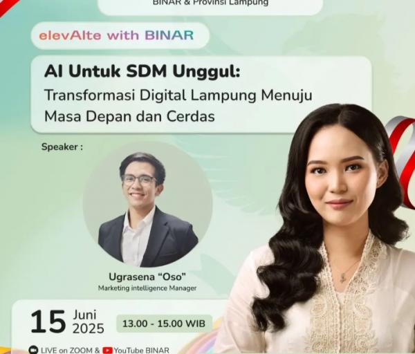 Siap Hadapi Era Digital, Lampung Gelar Webinar AI Gratis untuk Semua Kalangan