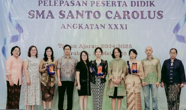 Sayap Baru Menuju Masa Depan, Kisah Sukses dan Harapan di Pelepasan Siswa SMA St Carolus