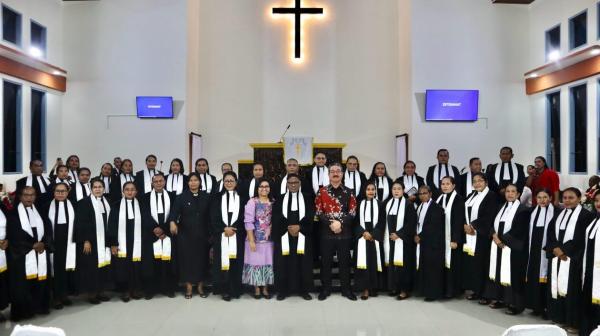 Gedung Gereja Efrata Makariki Diresmikan, Lewerissa Harap Jadi Persaudaraan Seiman