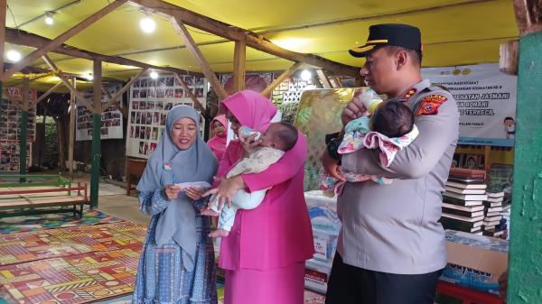 Peduli Sesama, Kapolres Tasikmalaya Kota Kunjungi Yayasan Yamu'ti dan Salurkan Bantuan Kemanusiaan