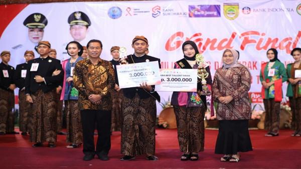 Mahasiswa UMS Sabet Best Talent Ajang Mas dan Mbak Duta Wisata Sukoharjo 2025