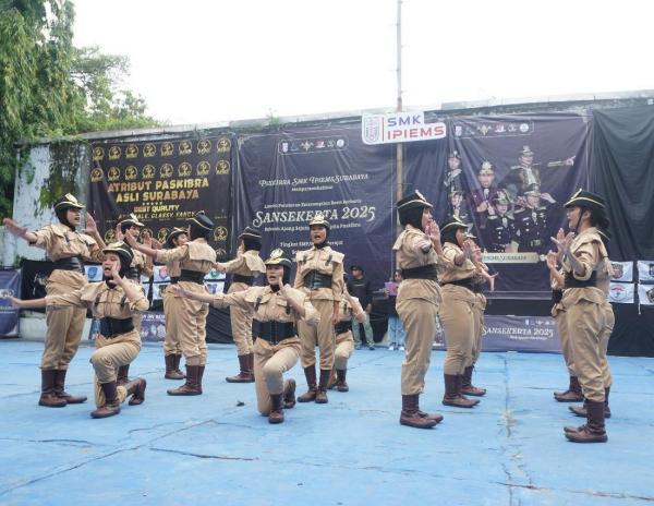 SMK IPIEMS Surabaya Gelar LKBB SANSEKERTA 2025, Cetak Generasi Muda Disiplin dan Cinta Tanah Air