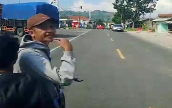 2 Preman Kampung Adang Truk di Nagreg, Satu Pelaku Dicokok Polisi