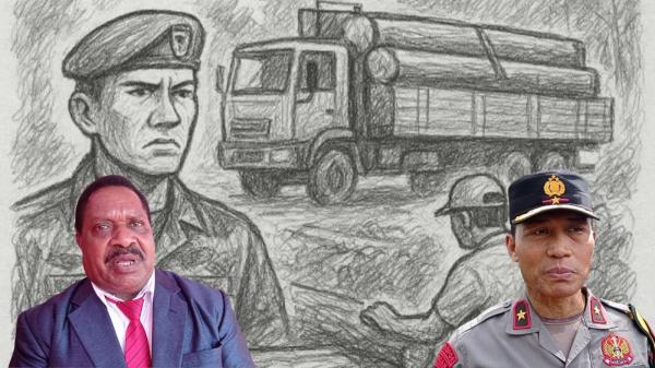 MRPPBD Ancam Lapor Presiden Prabowo, Dugaan Ilegal Logging Dibekingi Oknum Aparat Mencuat