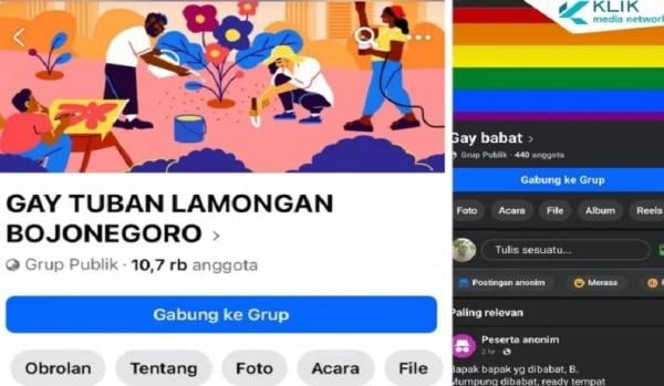 Viral Grup Gay Tuban Lamongan Bojonegoro bikin Resah, Incar Generasi Muda!