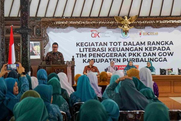 OJK Purwokerto Gelar Pelatihan Literasi Keuangan bagi PKK dan GOW Purbalingga