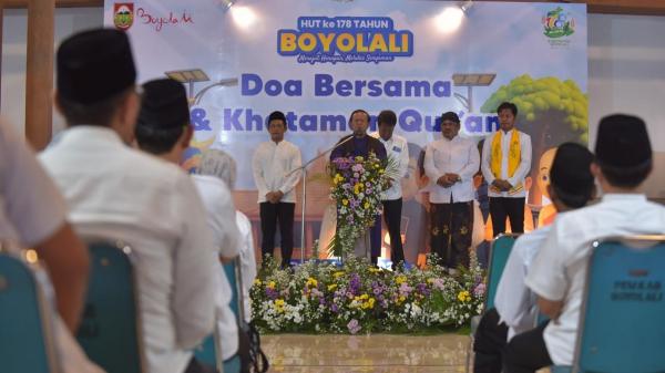 Pemkab Boyolali Gelar Khataman Al-Qur'an dan Doa Bersama Lintas Agama Jelang Puncak Hari Jadi ke-178
