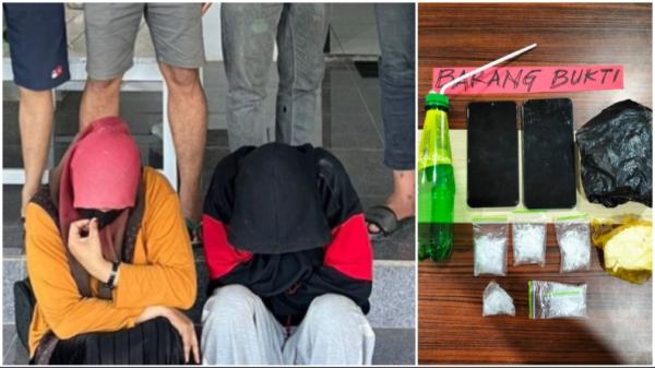 Pasutri asal Kolut Digerebek Bawa Sabu di Kolaka, Sempat Kabur Saat Digerebek
