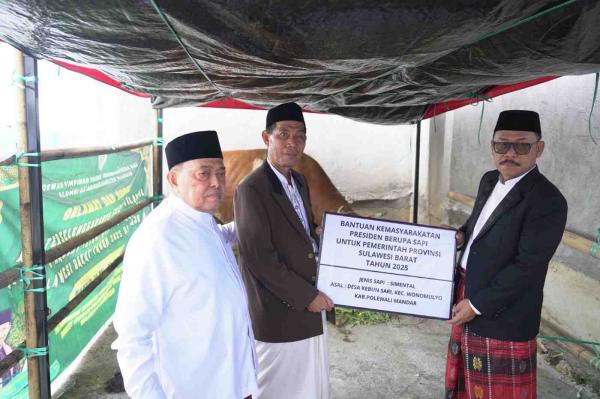 Gubernur Sulbar Sebut Semangat Kurban Tinggi Meski Anggaran Ketat