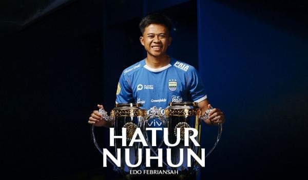 Hatur Nuhun! Mohammad Edo Febriansah Resmi Tinggalkan Persib