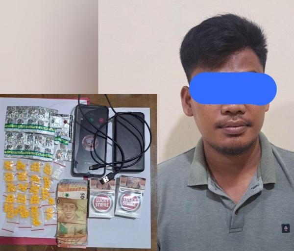 Polisi Ciduk Penjual Obat Keras Ilegal di Serang Baru Bekasi, Ratusan Pil Disita