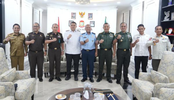 Wali Kota Makassar Terima Kunjungan Asisten Pidana Militer Kejati Sulsel