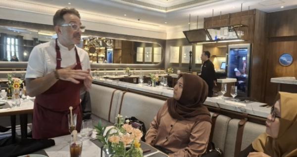 Sensasi Kuliner Internasional di Surabaya, Chef Stéphane Simond Hadirkan French Kiss