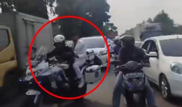 KDM Naik Motor Patwal Tak Pakai Helm, Kena Tilang Elektronik