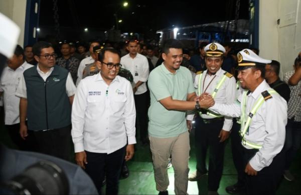 Luar Biasa, Bobby Nasution Akan Buat Jembatan Idano Noyo Bertaraf Nasional dan Rampung Akhir Tahun