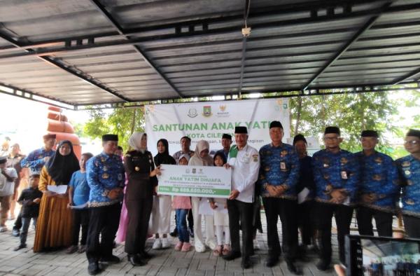 Bersama BAZNAS Cilegon Juare, Wujudkan Impian Masa Dengan Berikan Kebahagiaan