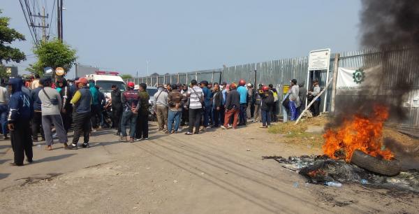 Aliansi Anti Mafia Tanah Jawa Timur, Tolak Eksekusi Lahan Tambak Oso