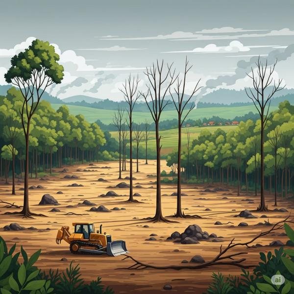Tutupan Hutan Terus Menyusut, Bojonegoro Dibayangi Bencana Ekologis