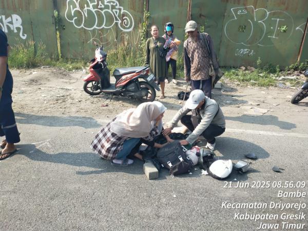 Miris! : Pelajar SMP Tewas Kecelakaan, Gagal Mendahului Truk Trailer