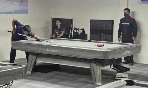 Bintang Muda Depok, Rigel Aditya, Sabet Emas Kejurprov Biliar Junior Majalengka