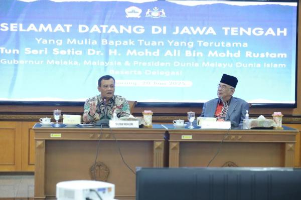 Jateng Jadi Primadona Investasi, Delegasi Malaka Datang Buka Peluang Kerja Sama