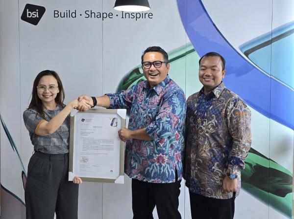 Integrasikan Lima Standar Sistem Manajemen, SIER Raih ISO Terintegrasi dari BSI