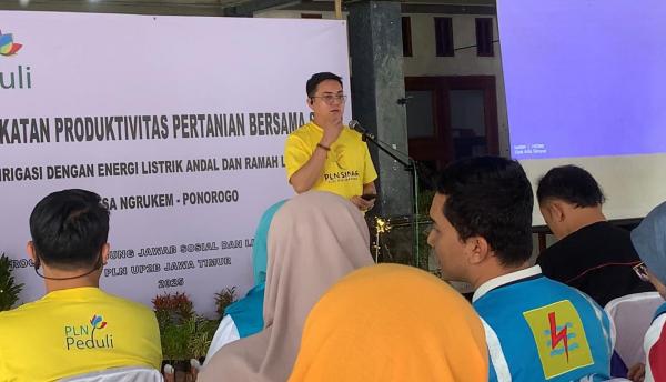 Tingkatkan Produktivitas Pertanian, PLN Jatim Beri Bantuan ke Petani Ponorogo