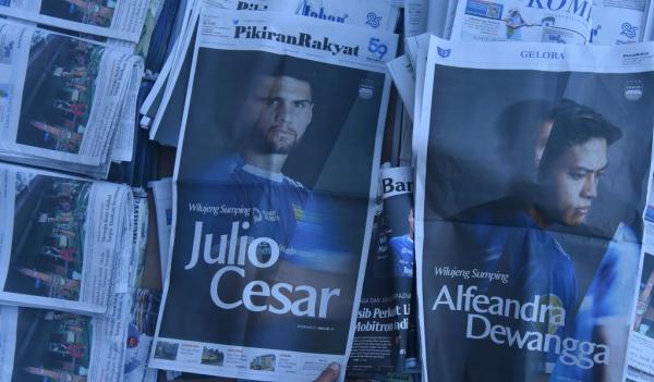 Diumumkan Lewat Koran, Julio Cesar Bangga Gabung Persib Bandung