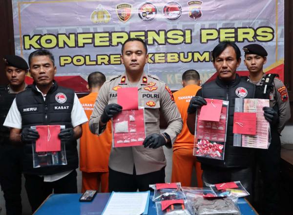76,02 Gram Sabu Disita, Polres Kebumen Catat Pengungkapan Terbesar dalam Beberapa Dekade