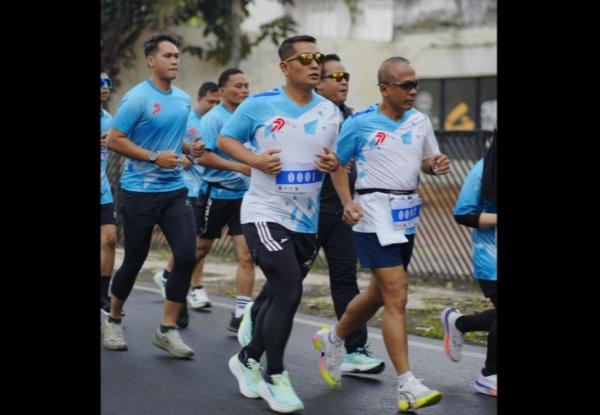 HUT Bhayangkara ke-79, Kapolda Jabar Buka Polresta Bandung Run