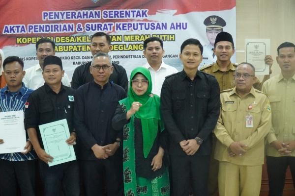 339 Kopdes Merah Putih Resmi Berbadan Hukum, Bupati Pandeglang: Wujudkan Kesejahteraan Masyarakat