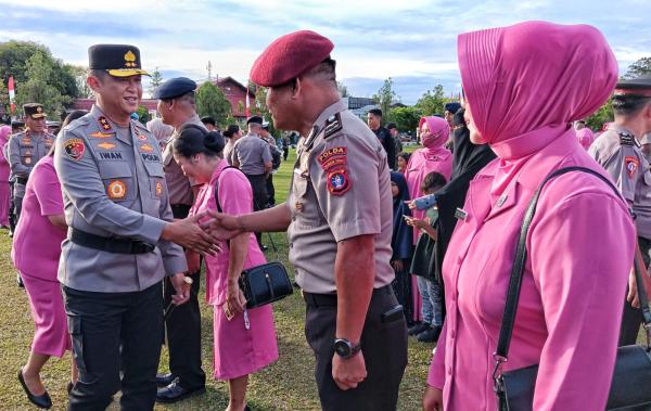 630 Personel Polda Kalteng Raih Kenaikan Pangkat Jelang Hari Bhayangkara Ke-79