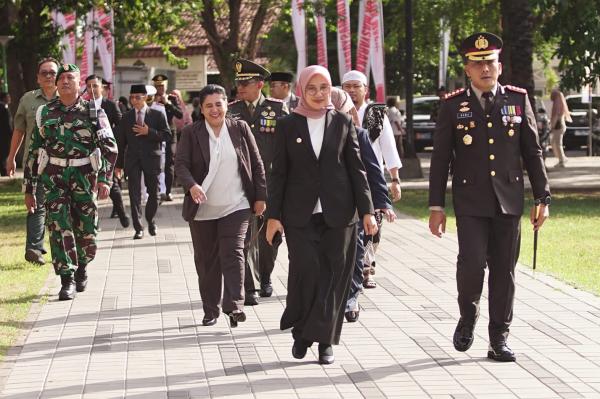 HUT Bhayangkara ke-79, Kapolres Rama Bilang Begini ke Bupati Banyuwangi Ipuk