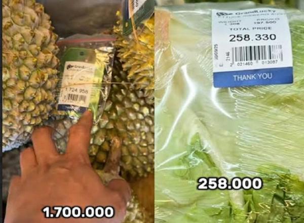 Viral Harga Sayur di Supermarket PIK Bikin Geleng-Geleng, Kol Dijual Rp258 Ribu 