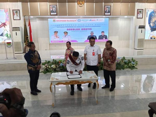 Bupati Tangerang Targetkan Sekolah Gratis akan Terpenuhi pada 2026-2027