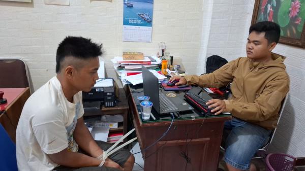 DPO Pencurian Sawit PT SIL Dibekuk Polisi di Desa Lubuk Banyau