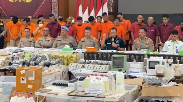 Polda Sumut Sikat Habis Narkoba: 3.078 Kasus Terungkap, 1,1 Ton Sabu Disita dalam 6 Bulan