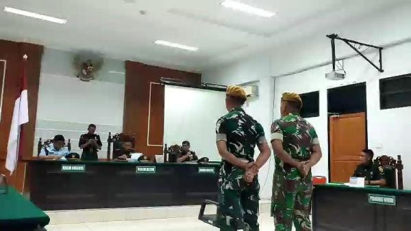 Dua Anggota TNI di Kasus Penyerangan Maut Sibiru-biru Divonis 8 dan 9 Bulan Penjara