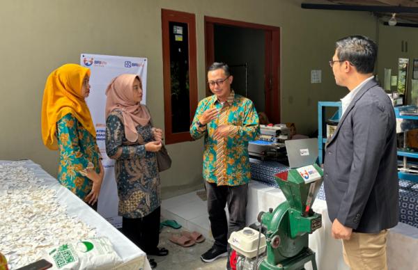 Pengolahan Singkong Jadi MOCAF, BRI Life Dirikan Rumah Produksi UMKM di Sleman